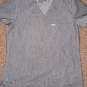 XS FIGS Scrub Top breast pocket style